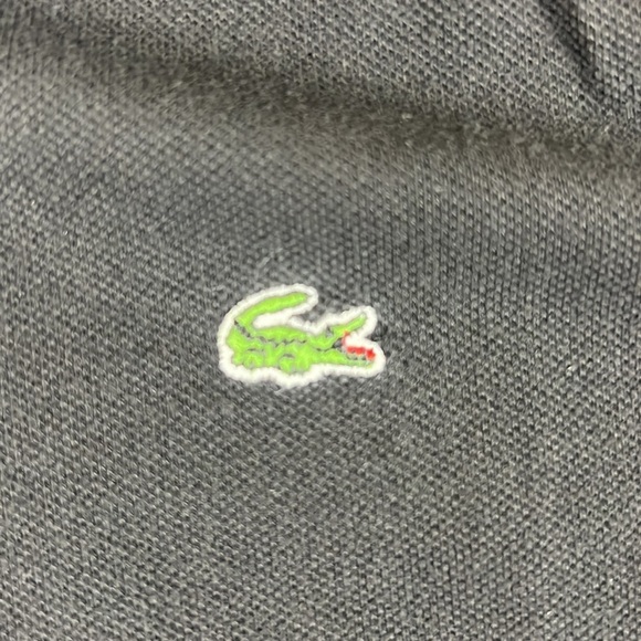 LACOSTE Navy Shorts  Sleeve Polo Shirt - Picture 6 of 10